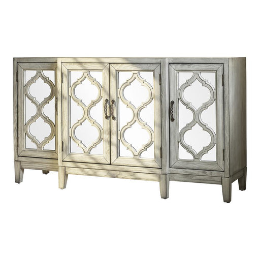 Mckellen 4-door Accent Cabinet Antique White - imattress & ifurniture (FL)