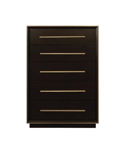 Durango 5-drawer Chest Smoked Peppercorn - imattress & ifurniture (FL)