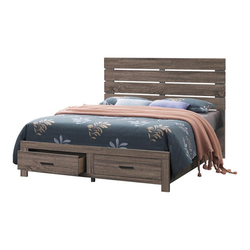 Brantford Queen Storage Bed Barrel Oak - imattress & ifurniture (FL)