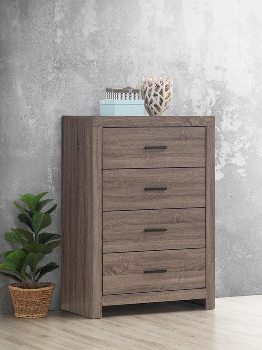 Brantford 4-drawer Chest Barrel Oak - imattress & ifurniture (FL)