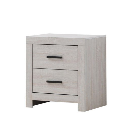 Brantford 2-drawer Nightstand Coastal White - imattress & ifurniture (FL)