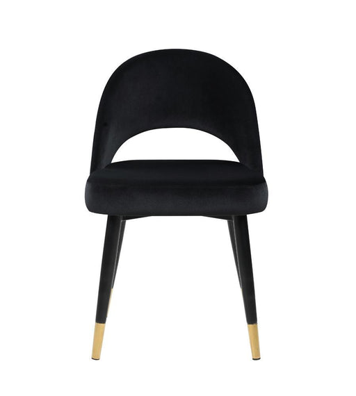 Lindsey Arched Back Upholstered Side Chairs Black (Set of 2) - imattress & ifurniture (FL)