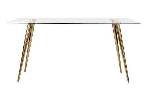 Gilman Rectangle Glass Top Dining Table - imattress & ifurniture (FL)