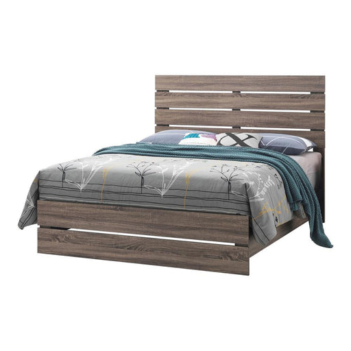 Brantford Queen Panel Bed Barrel Oak - imattress & ifurniture (FL)