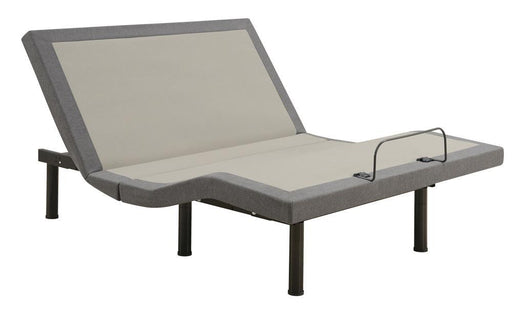 Negan California King Adjustable Bed Base Grey and Black - imattress & ifurniture (FL)