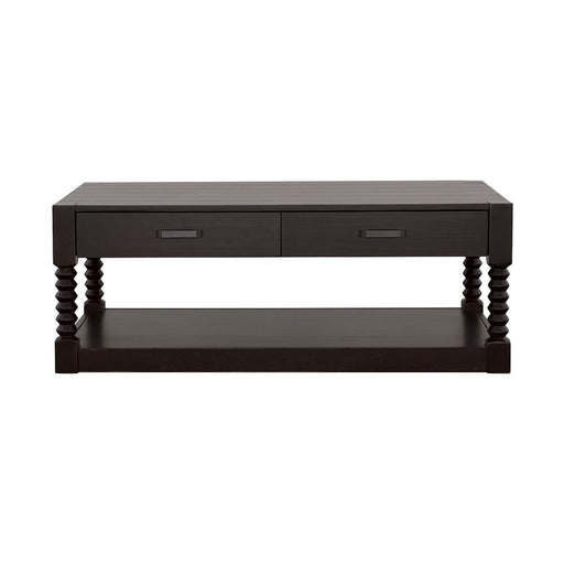 Meredith 2-drawer Coffee Table Coffee Bean - imattress & ifurniture (FL)